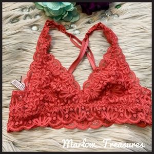 Victorias Secret Sexy Lined Comfy Lace Bralette XS